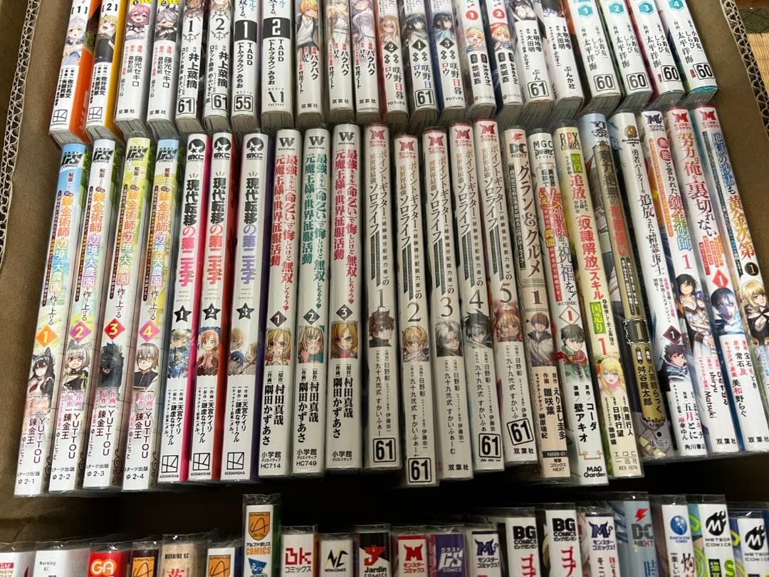 異世界　転生　追放　無双　スキル　最強　なろう　漫画　まとめ　セット　約140冊