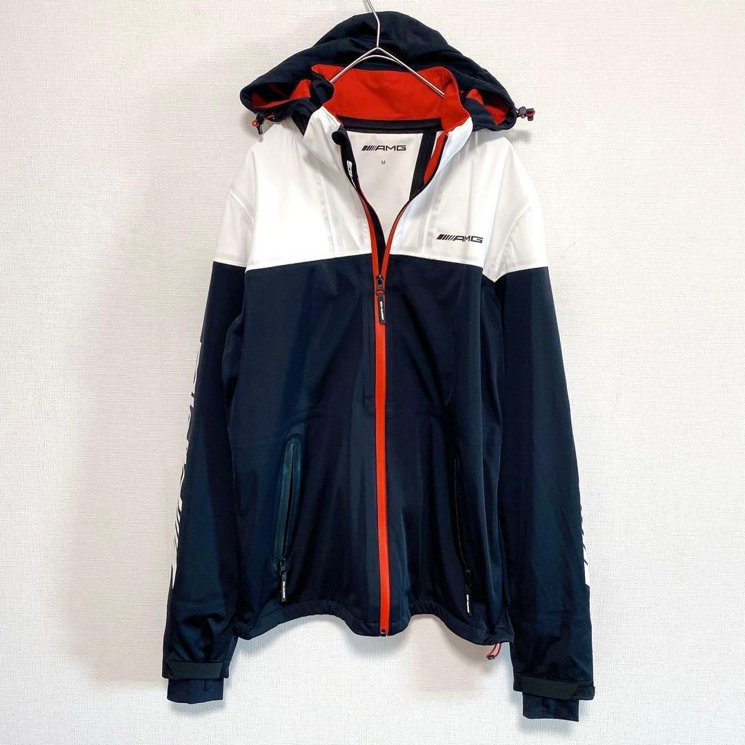 極美品✨メルセデスAMG 防水 ソフトシェル ジャケット L相当 マウンテン