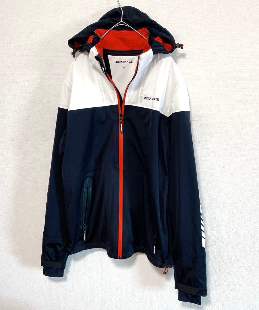 極美品✨メルセデスAMG 防水 ソフトシェル ジャケット L相当 マウンテン