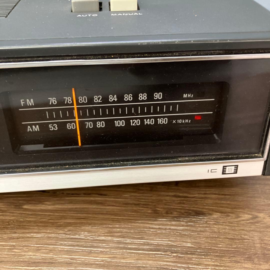 C-5 ジャンク品 希少 SONY ソニー BFC-61 パタパタ時計付きラジオ