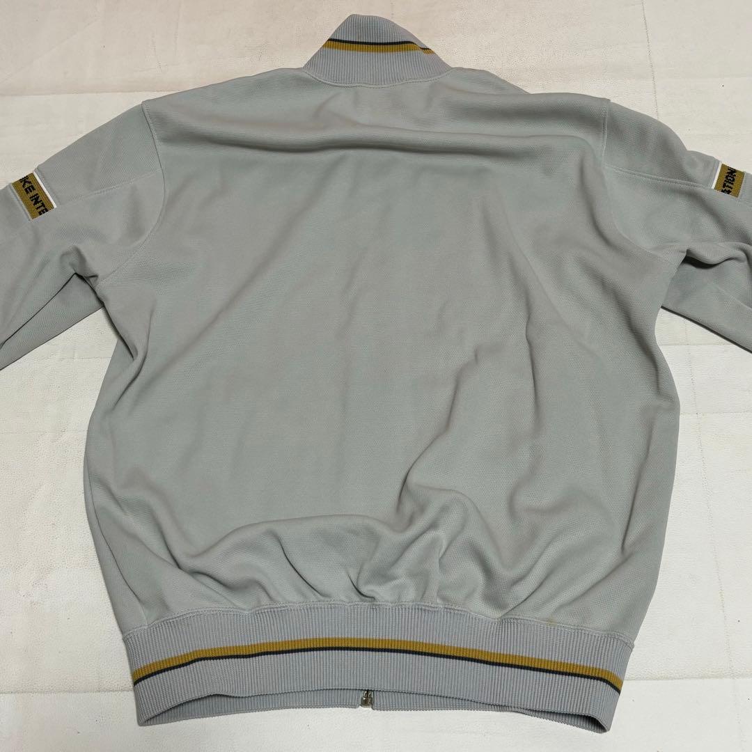 未使用　80‘s トラックジャケット　パンツ　セットアップ　グレー系　サイズS