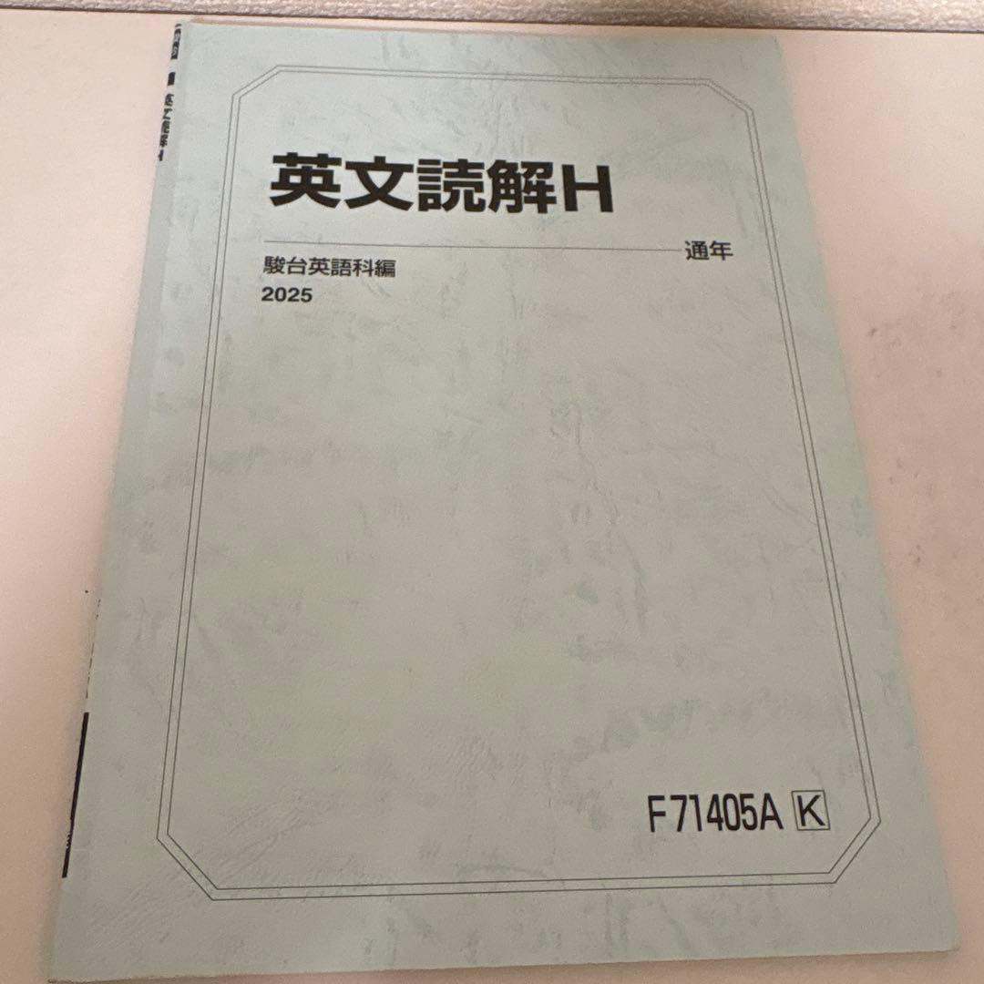 【バラ売り可】駿台テキスト　25冊セット