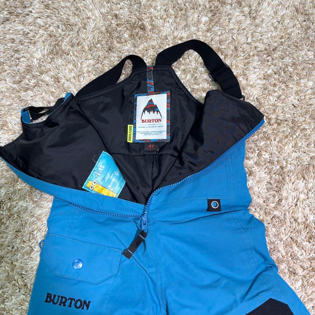 BURTON スノーボードウェア 上下セット　サイズ4T
