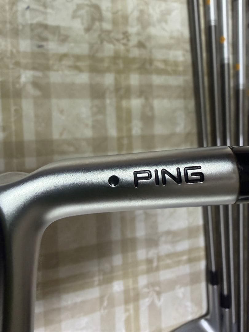PING i230 Steel Fiber i80 R 5〜W 6本　黒ドット