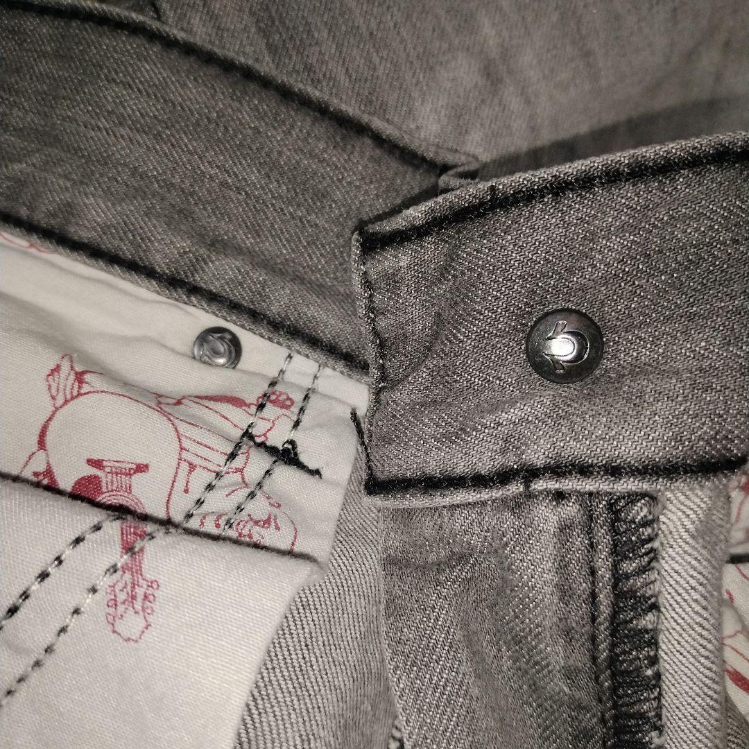 TRUE RELIGION トゥルーレリジョン ブラック グレー デニムパンツ