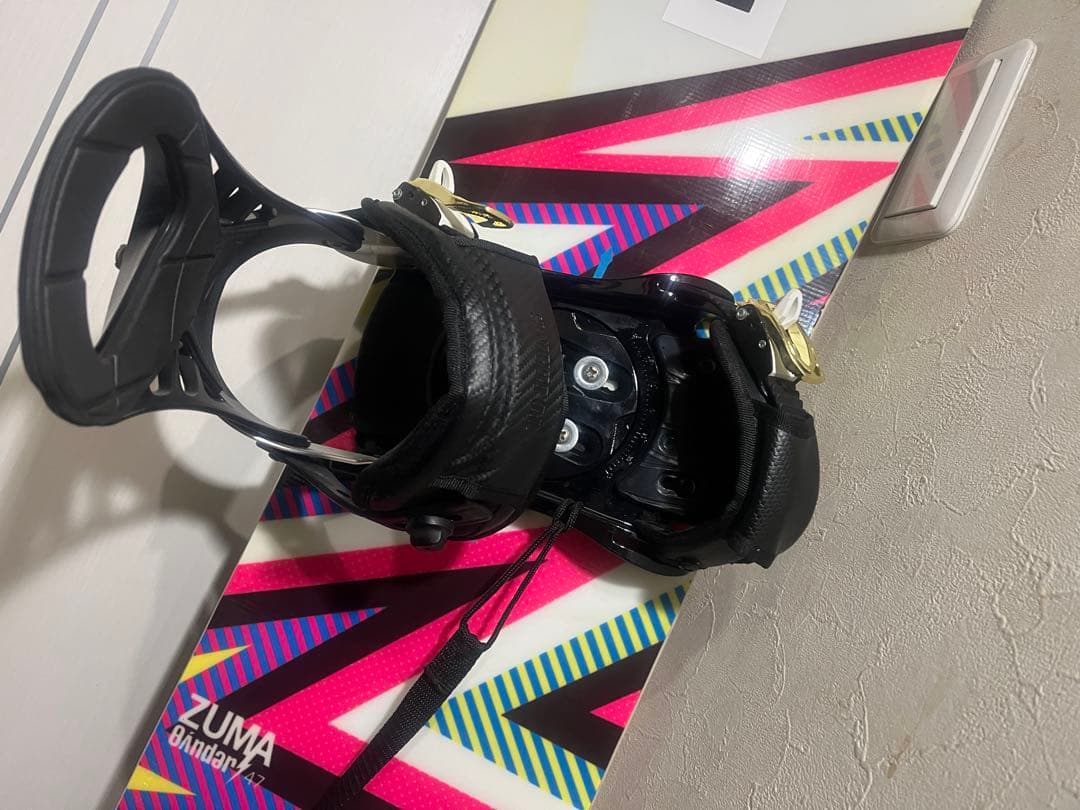 BURTONステッカー！初中級者最強セット！ZUMA 147cm バインセット