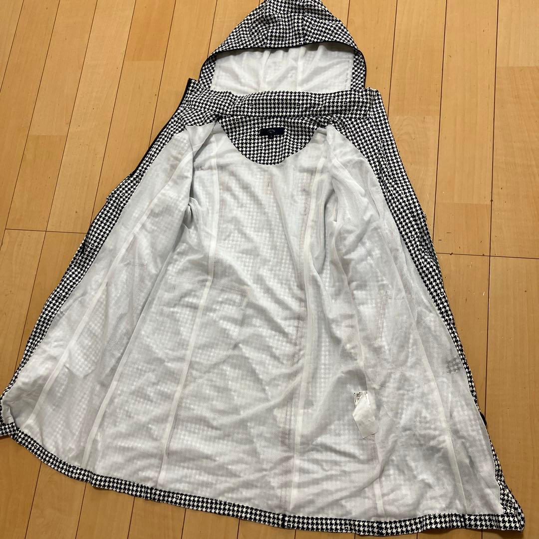 Callaway キャロウェイ　レインワンピース　千鳥格子　2WAY Sサイズ