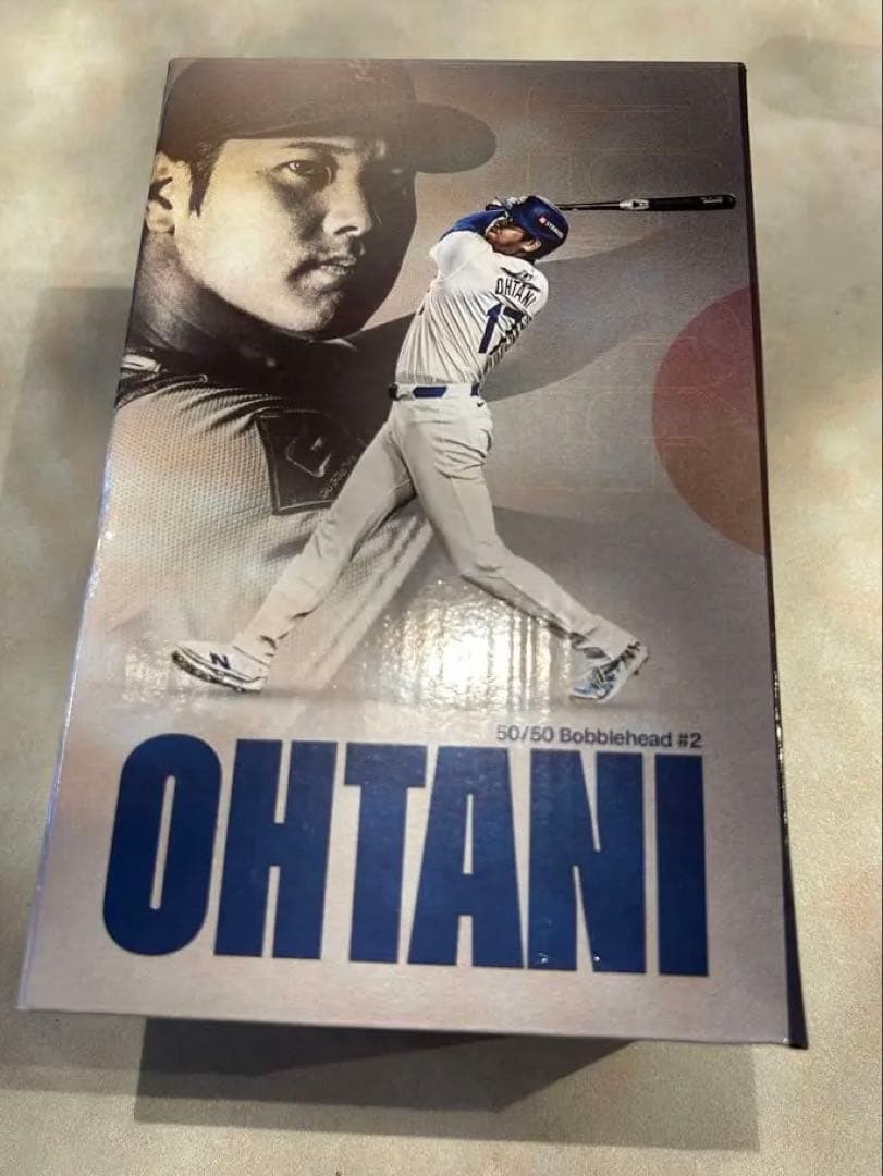 ドジャース　大谷翔平　ボブルヘッド　フィギュア　来場者限定　50/50