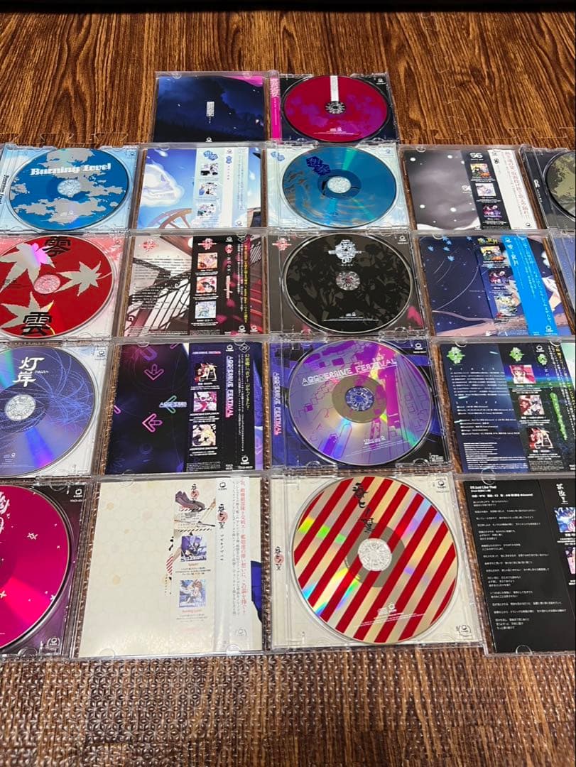 C-CLAYS 18枚 まとめ 東方project CD 帯有