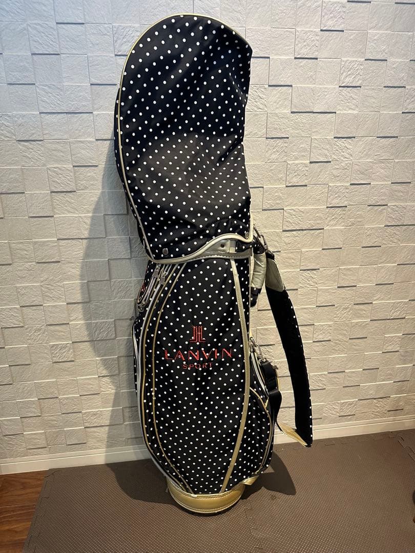 LANVIN SPORT ドット柄 キャディバッグ
