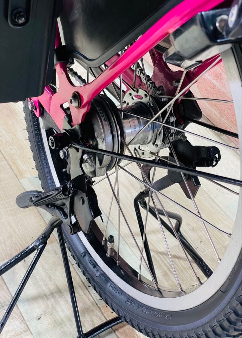 ZK3447 電動自転車 ヤマハ パスバビー 子供乗せ 20インチ 送料無料