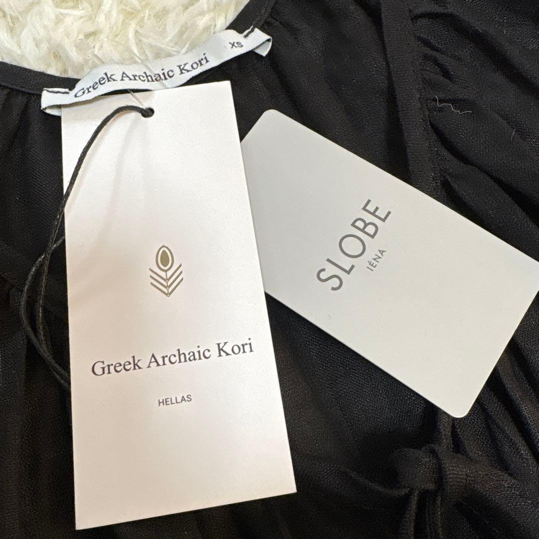 専用スローブイエナGREEK ARCHAIC KORIKORI リネンワンピース