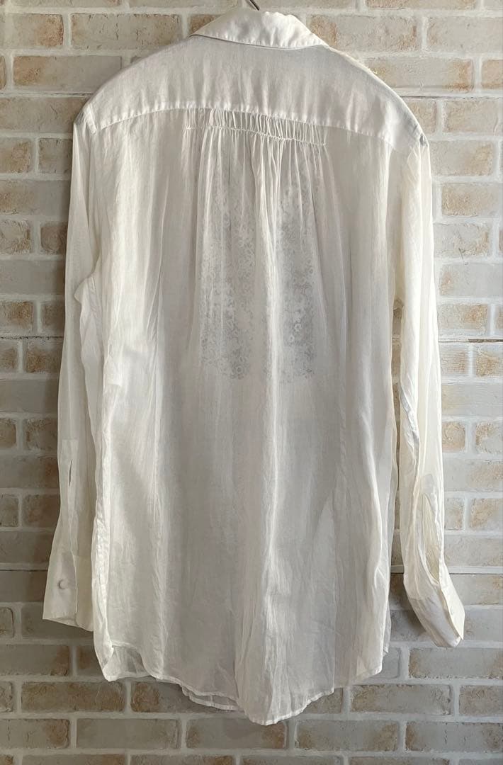 ERMANNO SCERVINO ブラウス レース シースルー サイズ42