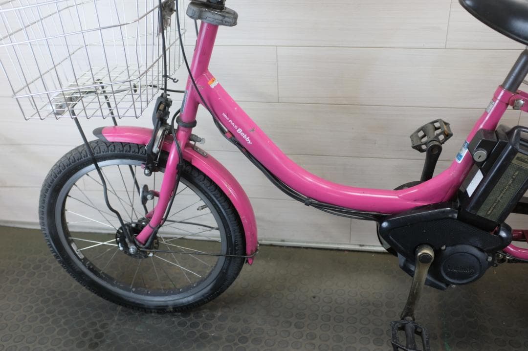 電動自転車ヤマハPAS　Babby20インチ3段　8.7Ah（4点灯）充電器あり