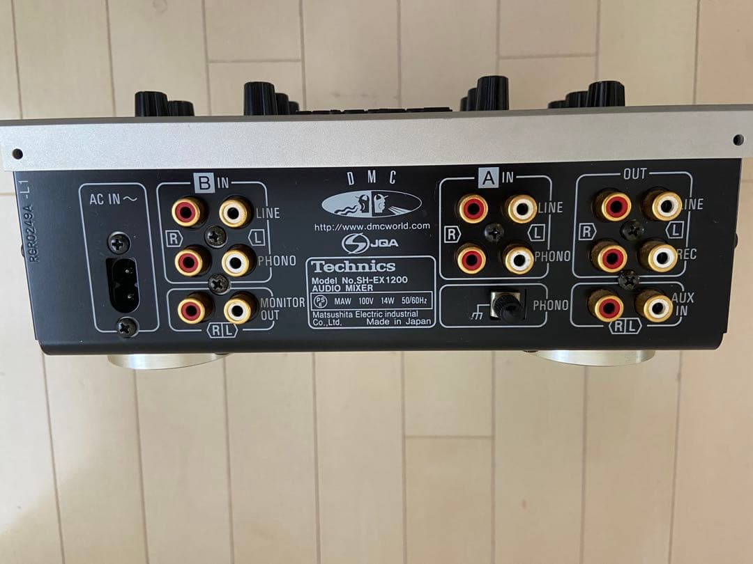 整備済み　Technics sh-ex1200DJミキサー