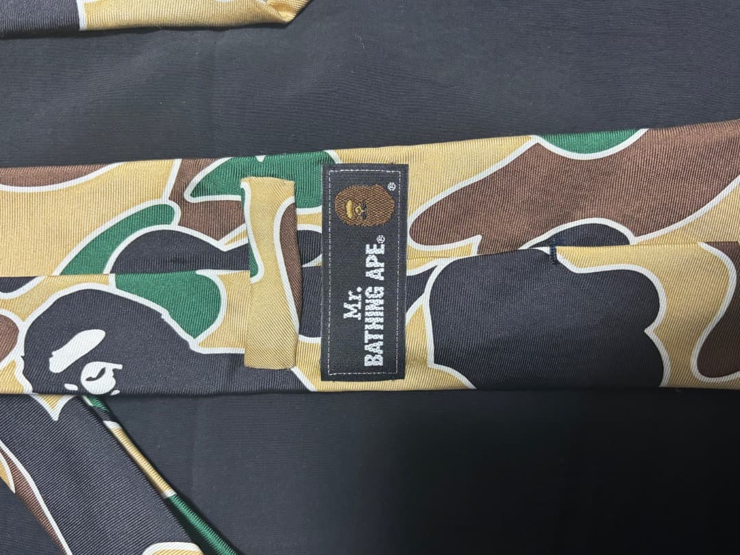 ミスターベイシングエイプ ベイプスター ネクタイ Mr. BATHING APE