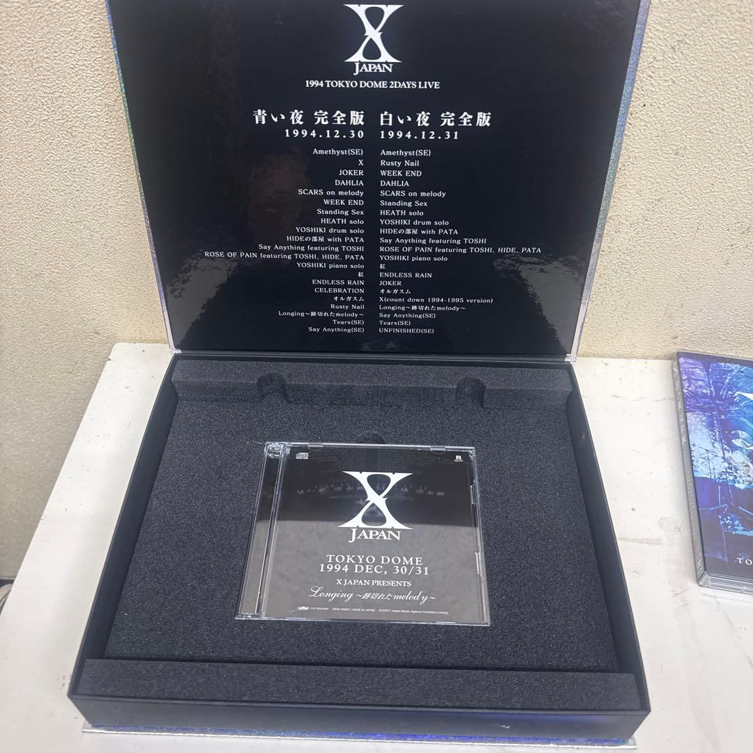 X JAPAN 東京ドーム1994 青い夜 白い夜 完全版 DVD BO