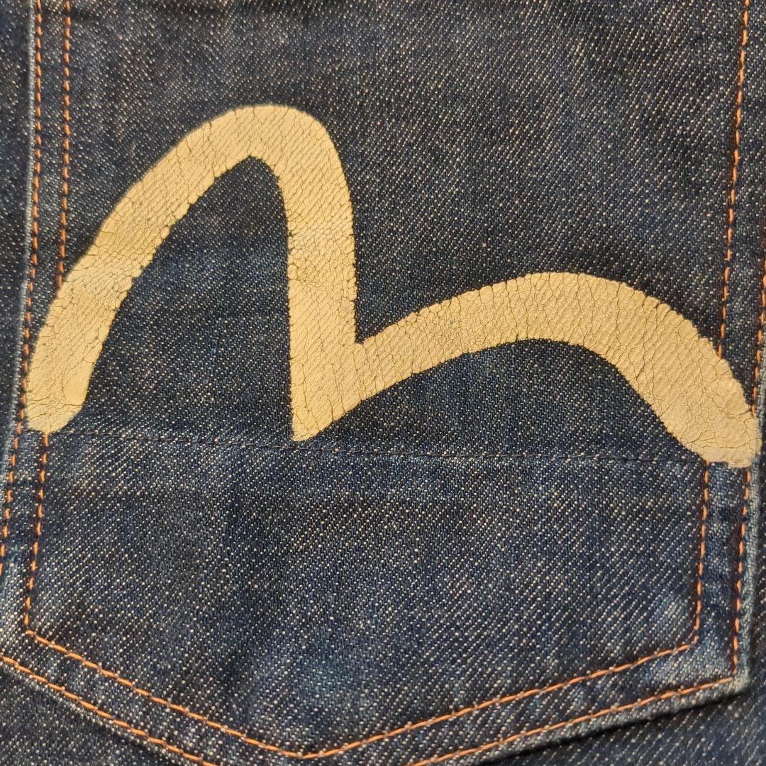 EVISU エヴィス ストレートデニムパンツ 33×35 中古