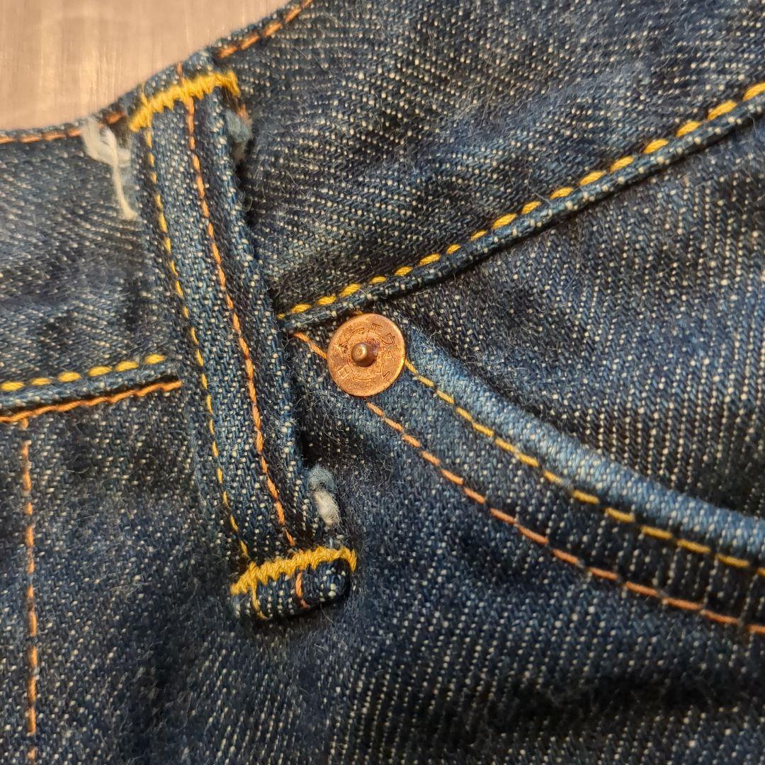 EVISU エヴィス ストレートデニムパンツ 33×35 中古