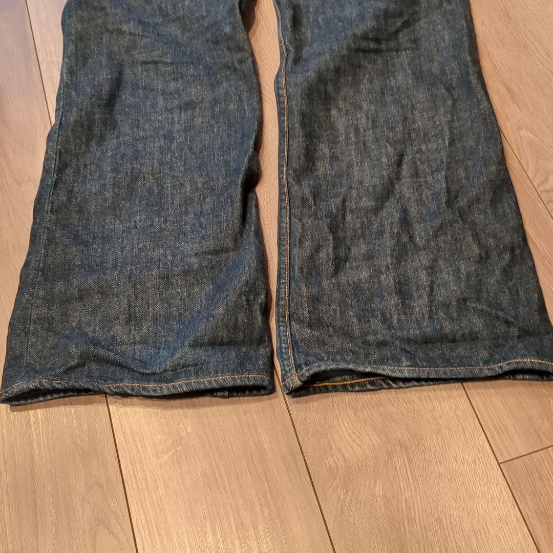 EVISU エヴィス ストレートデニムパンツ 33×35 中古