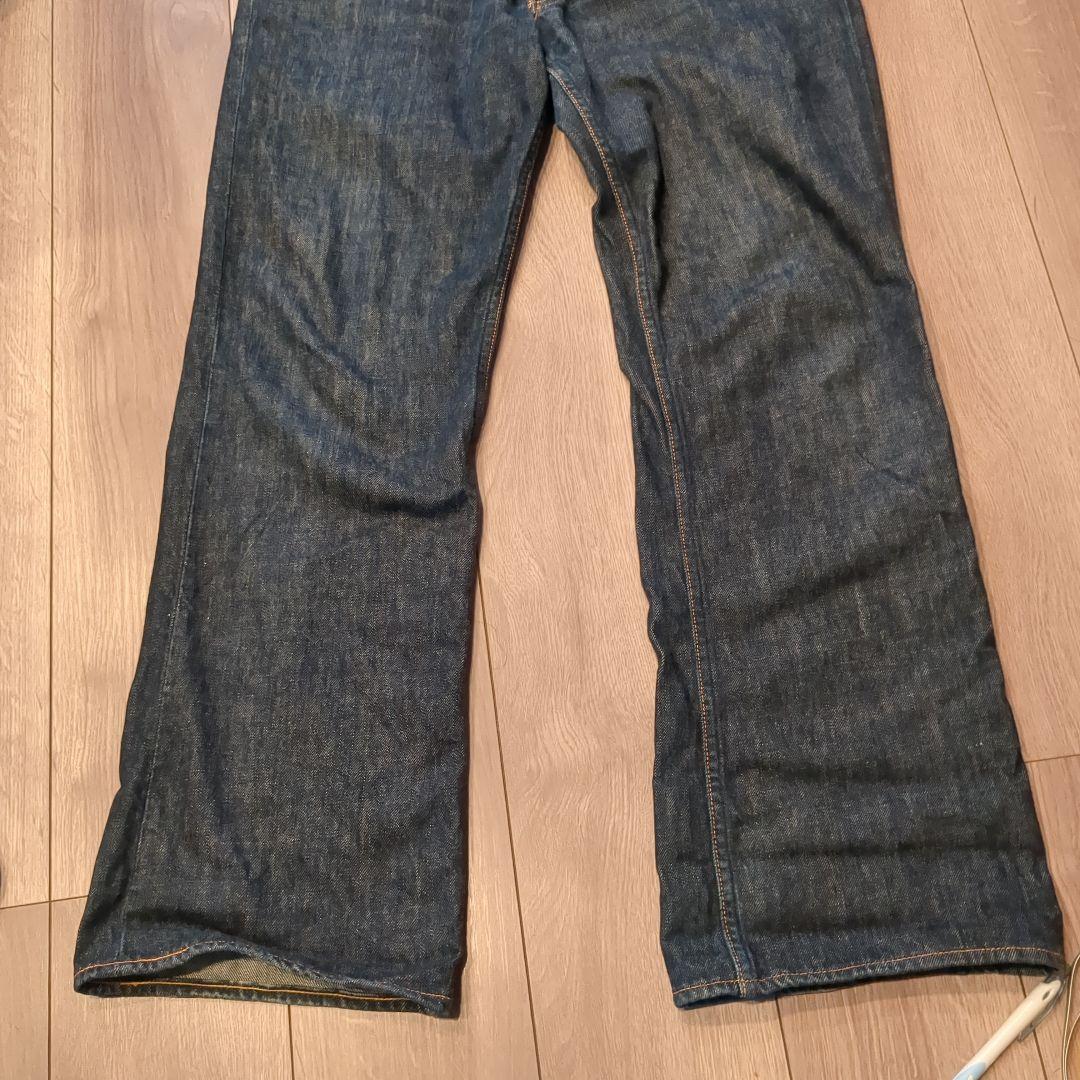EVISU エヴィス ストレートデニムパンツ 33×35 中古