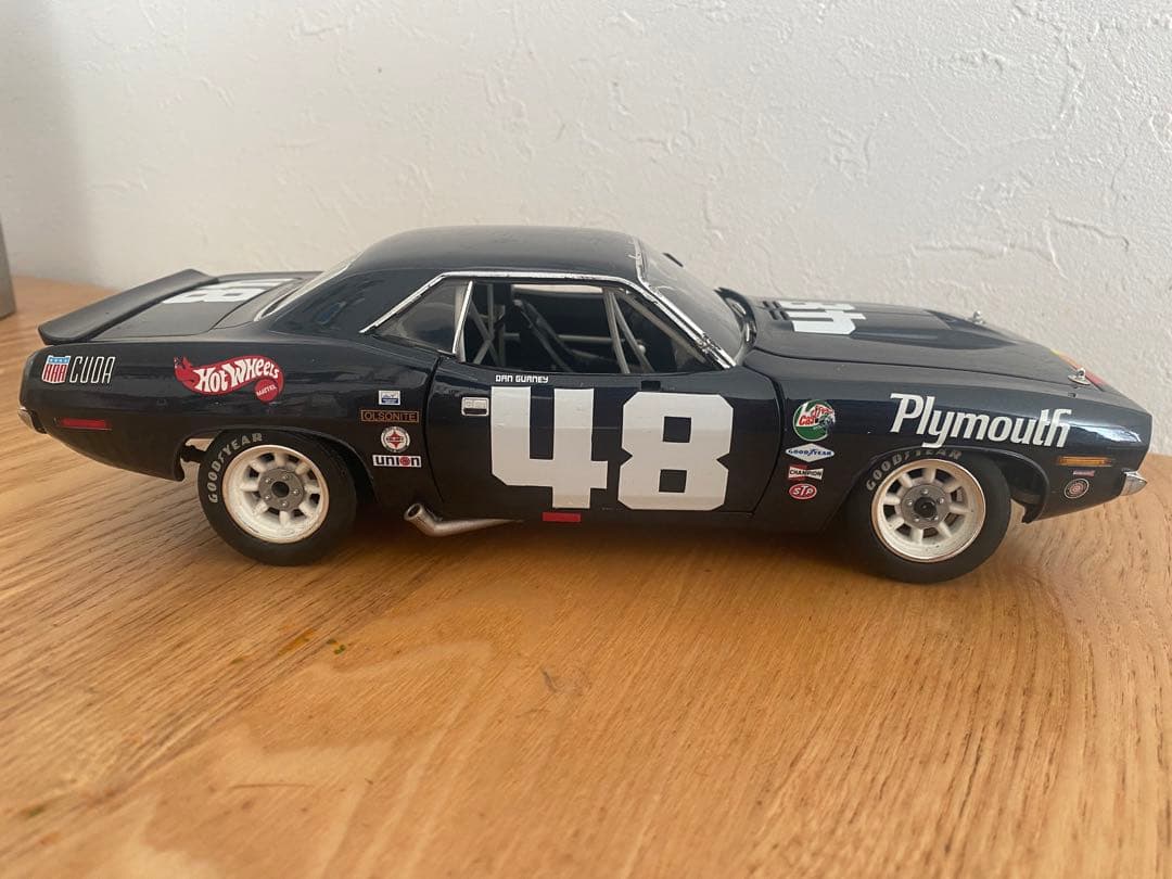 ジャンクACME 1/18 プリムス バラクーダ トランザム 1970 #48