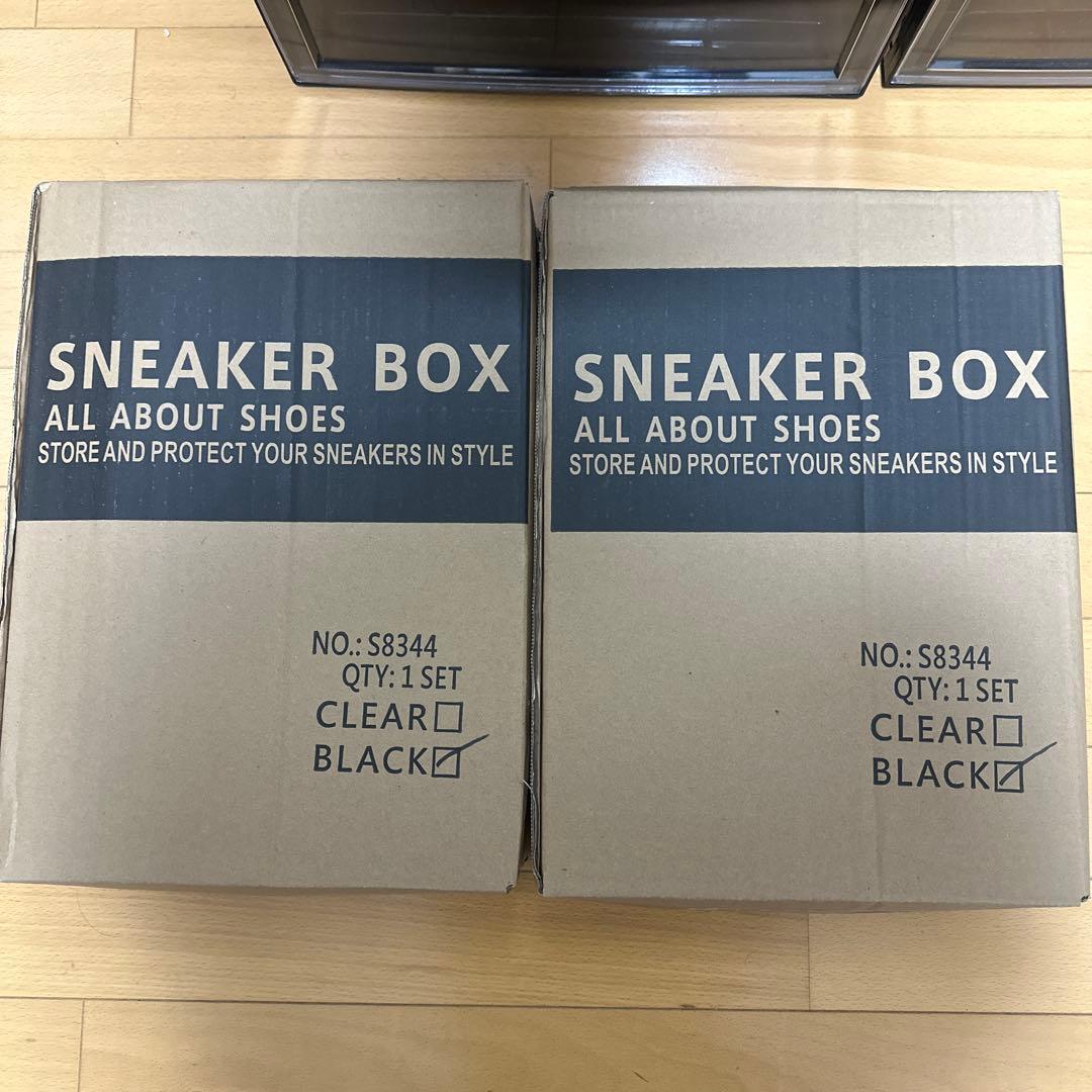 スニーカーボックス　13個セット　(2箱のみ新品未使用品)