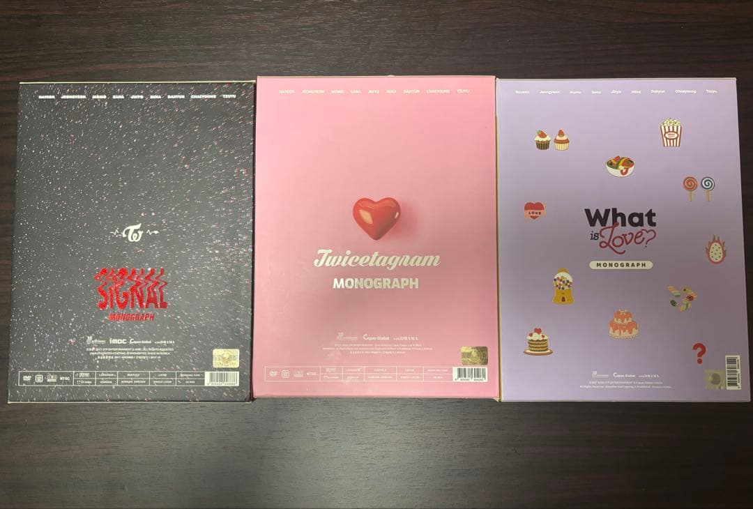 TWICE MONOGRAPH 3冊セット