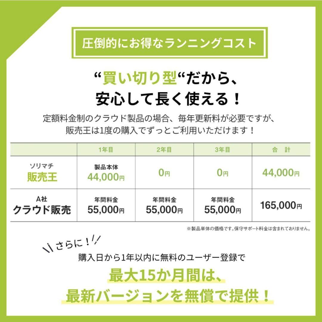 【新品未使用】ソリマチ 販売王25 法令改正対応最新版