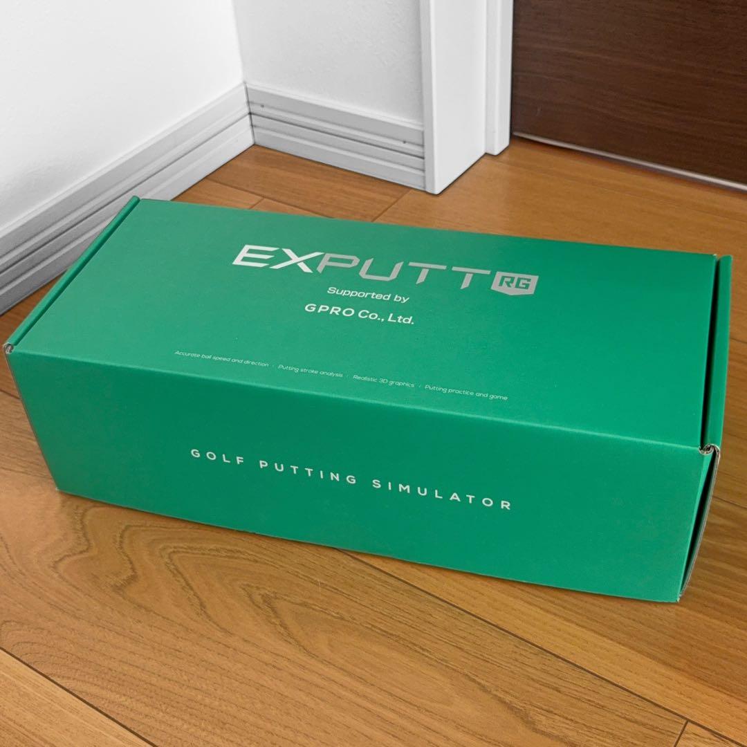 【美品】EXPUTT RG ゴルフパッティングシミュレーター
