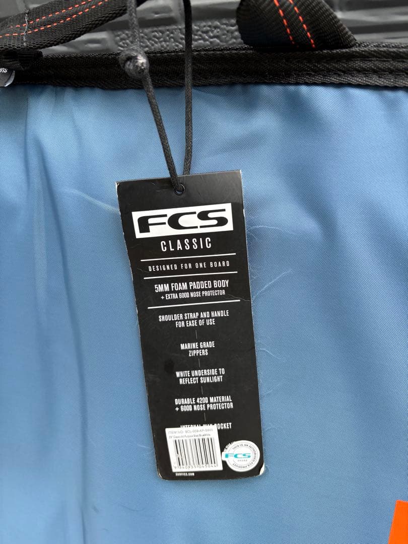 超美品 超軽量 FCS サーフボードケース 5.9 ハードケース