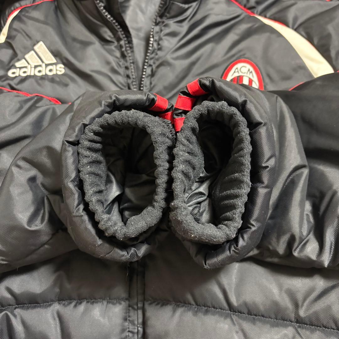 【ACミラン】ダウンコート(M size)adidas アディダス