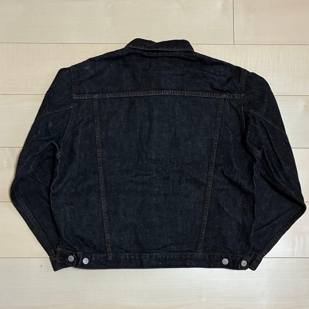 LEVIS デニムジャケット 先染め ブラック 70649 M