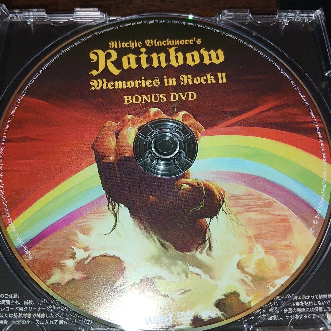 RAINBOW メモリーズ・イン・ロックII メタル　ヘヴィメタル　ハードロック