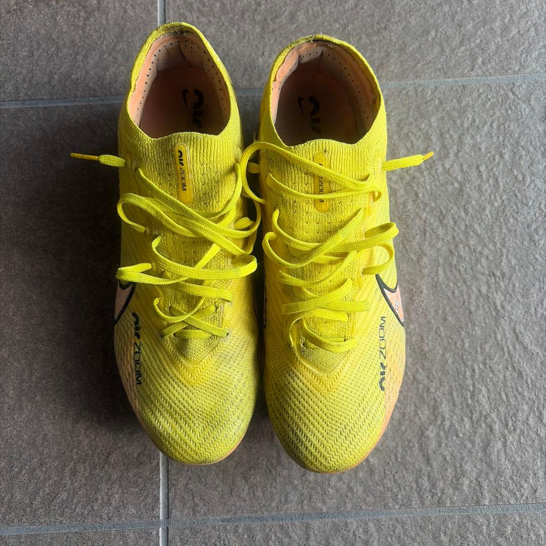 NIKEマーキュリアルズームスーパーフライ9エリートFG イエロー
