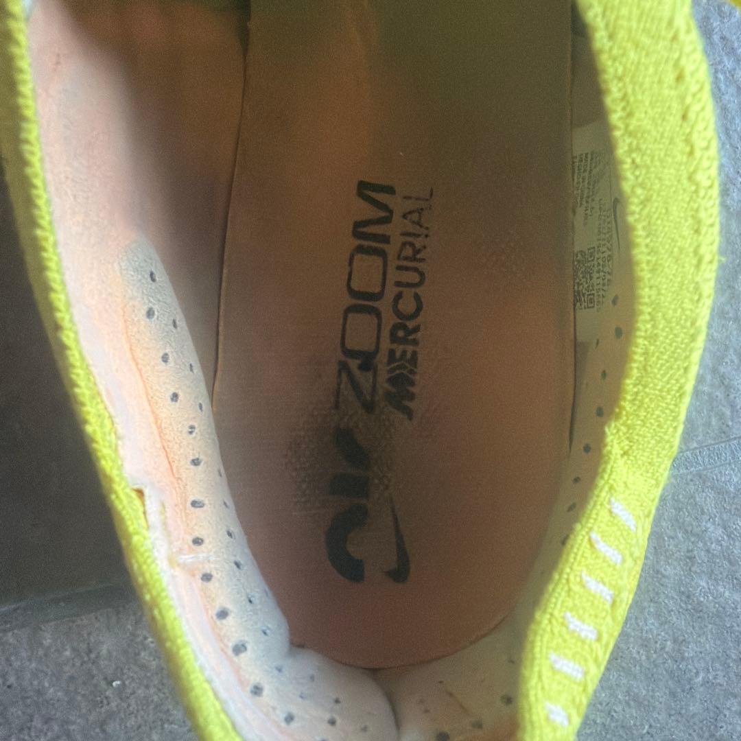 NIKEマーキュリアルズームスーパーフライ9エリートFG イエロー