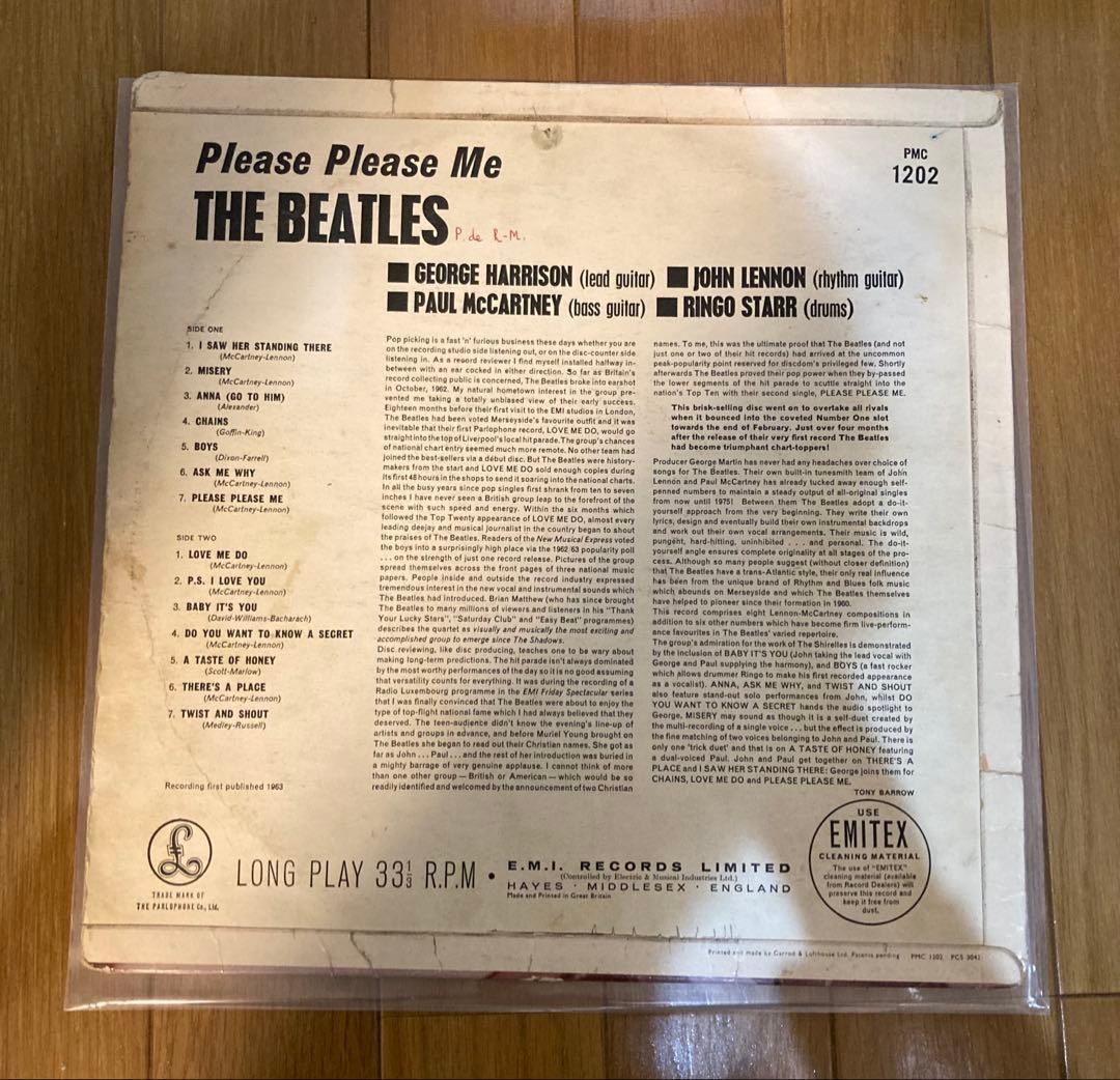 稀少DKオリジナルPleasePlease MeビートルズBeatlesレコード