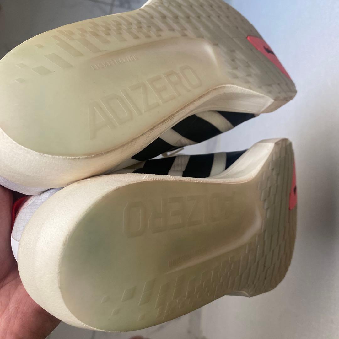 アディダス adidas 25.0cm アディゼロ ジャパン 9 IF9418