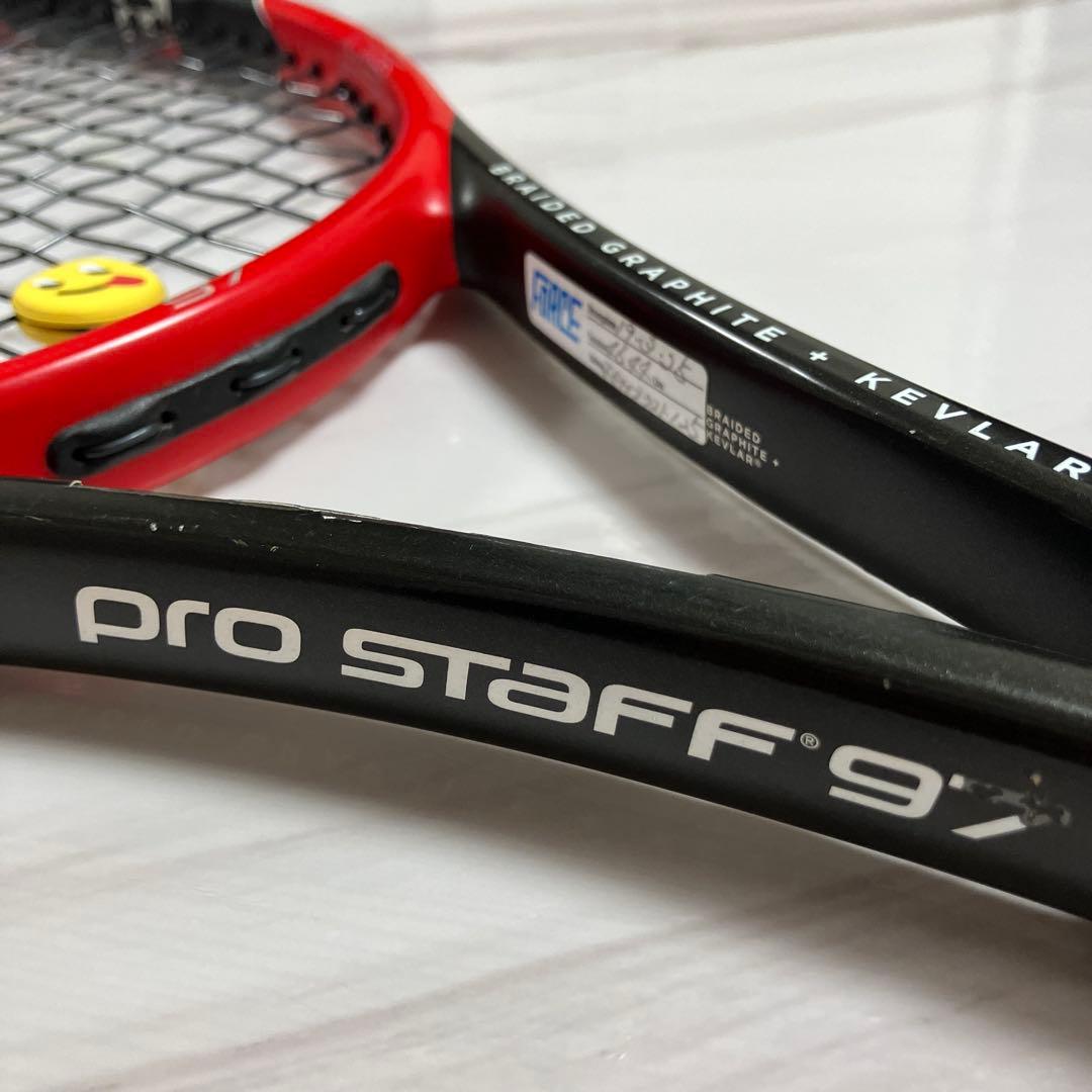 硬式テニスラケッ2本Wilson ProStaff97 HEAD SpeedMP
