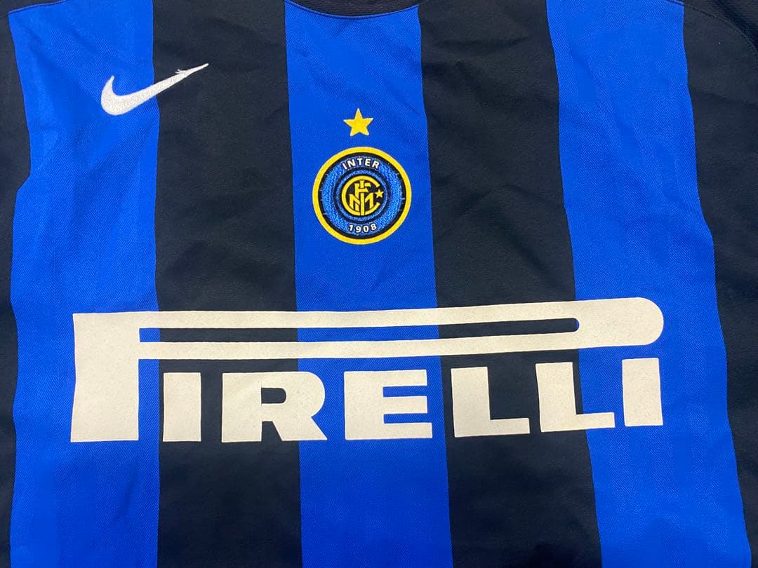 e982☆NIKE INTERスポーツロングTシャツ180-96Aサイズ