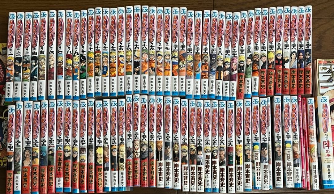 【全巻セット】NARUTO 全72巻セット　初版あり
