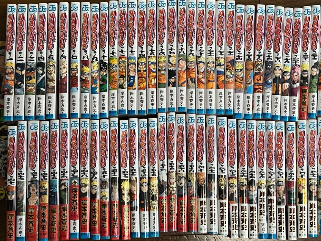 【全巻セット】NARUTO 全72巻セット　初版あり