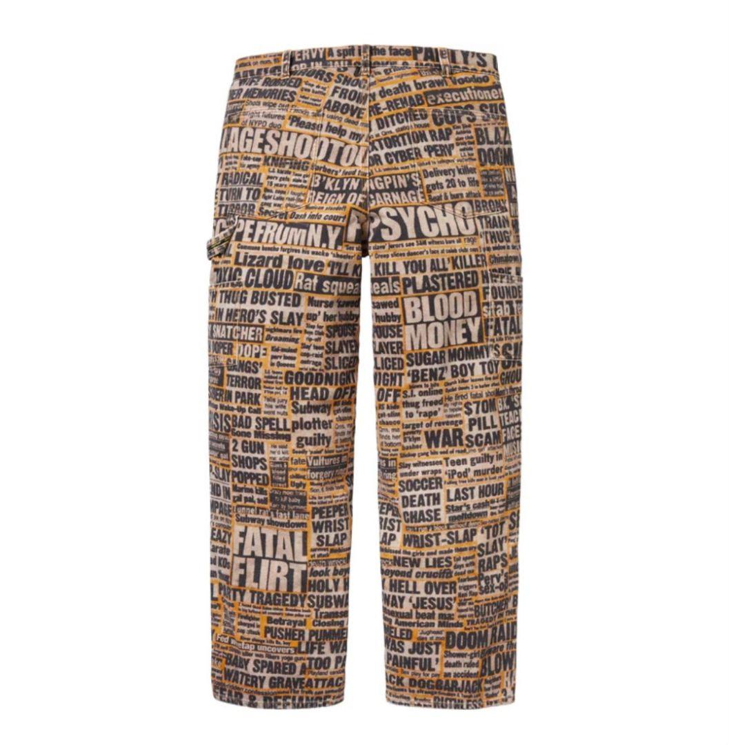 美品34 シュプリーム ダッシュスノー Double Knee Pant