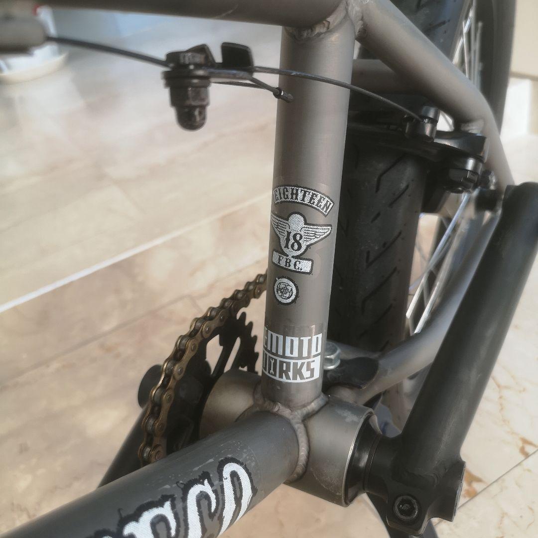 FITBIKECO BMX マットグレー 子供用