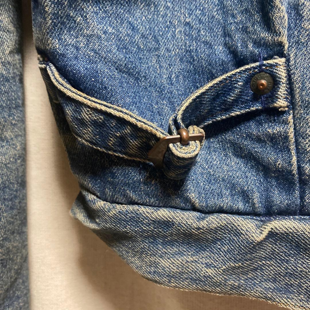 ブランケット付き(アカ)ダメージ加工。