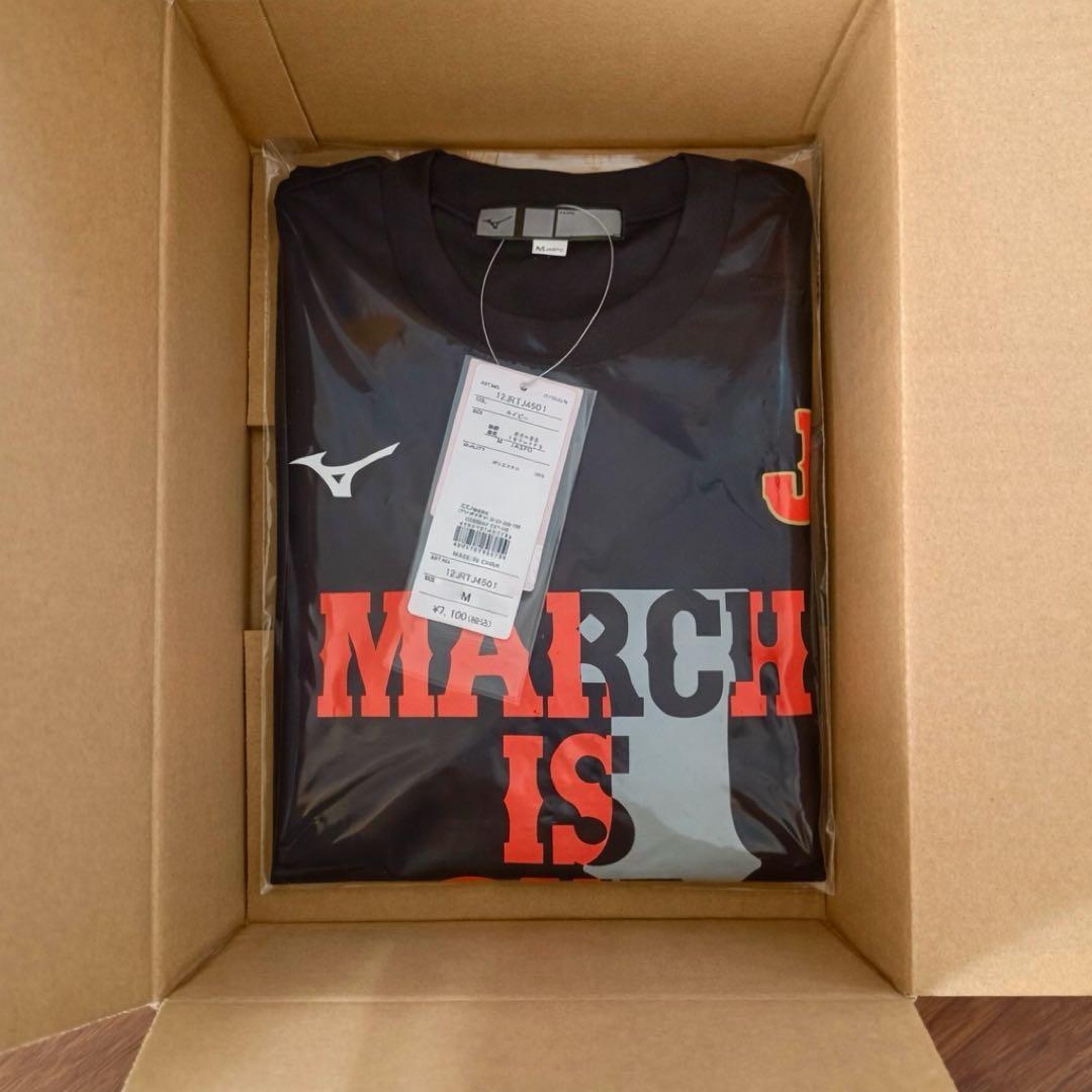 WBC2026 侍ジャパン チーム着用Tシャツ Mサイズ
