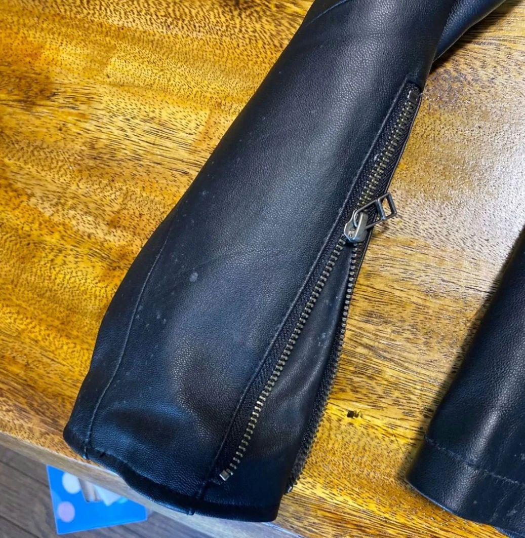 Men's Bigi メンズ レザージャケット ライダースジャケット ブラック