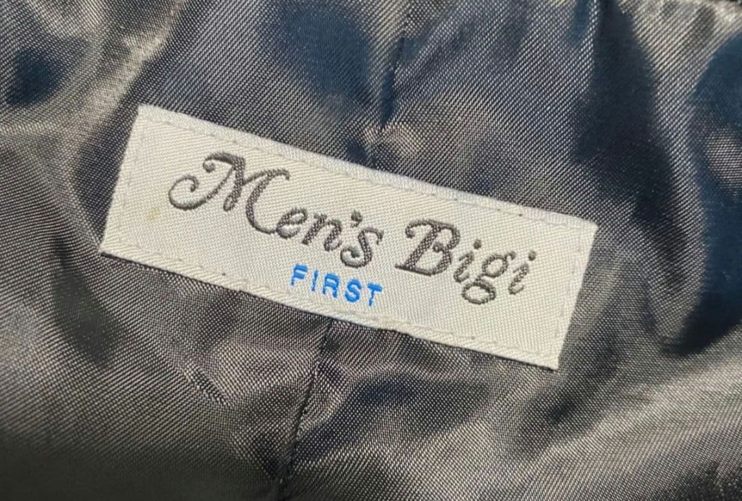 Men's Bigi メンズ レザージャケット ライダースジャケット ブラック