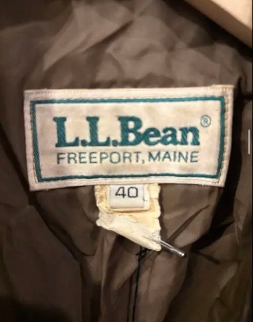 80s L.L.Bean A-2 ゴートレザージャケット USA製