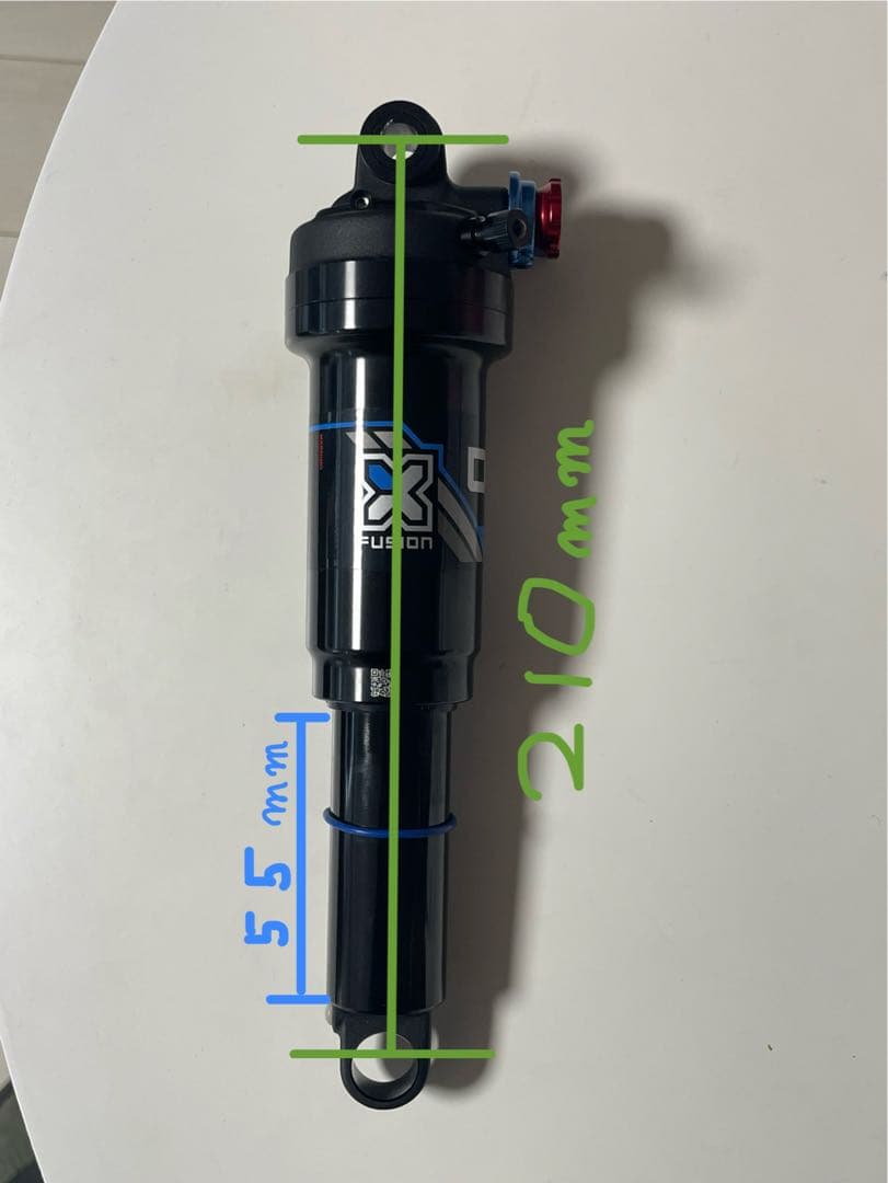 〈値下げしました〉XFusion O2PRO RLリアサスペンション210×55